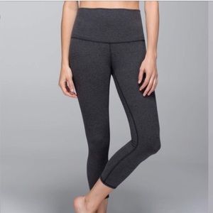 Lululemon Wunder Under Crop Roll Down